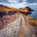 Schmaler Pfad (Ponta de São Lourenço / Madeira)