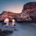Blaue Stunde in Sekunden (Praia da Marinha / Algarve)